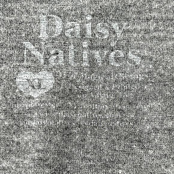 Daisy Natives Tacos and Champagne Tank Top Grey/Black Graphic Print size XL - Picture 8 of 9